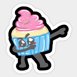 Dancing Steppes Rocking Beaten Dances Cake Sticker